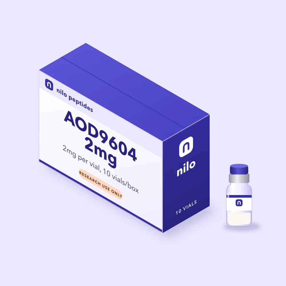 AOD9604 2mg box illustration